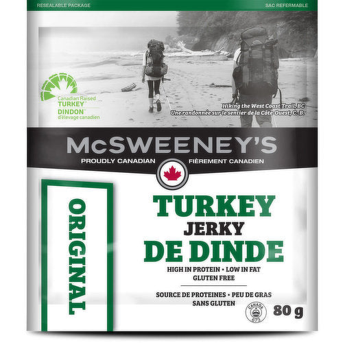 McSweeney's - Turkey Jerky Original, 80 G