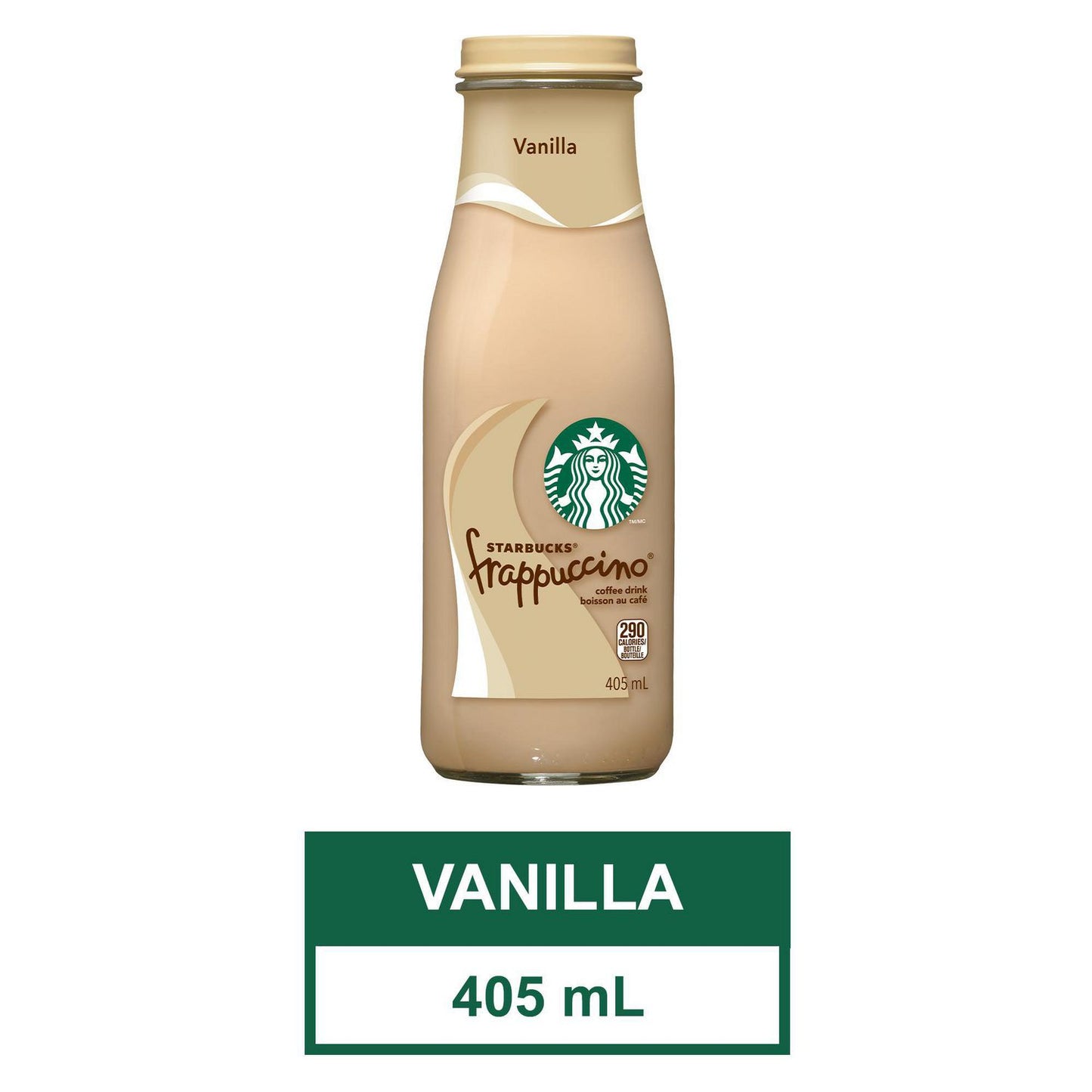 Starbucks Vanilla Frappuccino, 405mL Bottle