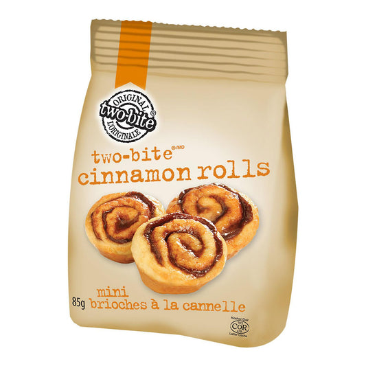 two-bite® Cinnamon Rolls Snack Pack 85g