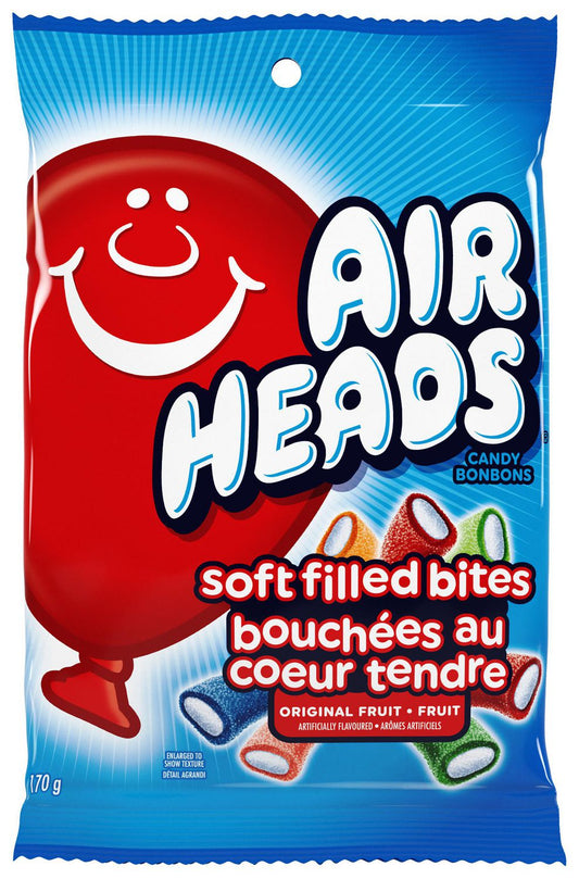 Airheads Soft Filled Bites (170g)