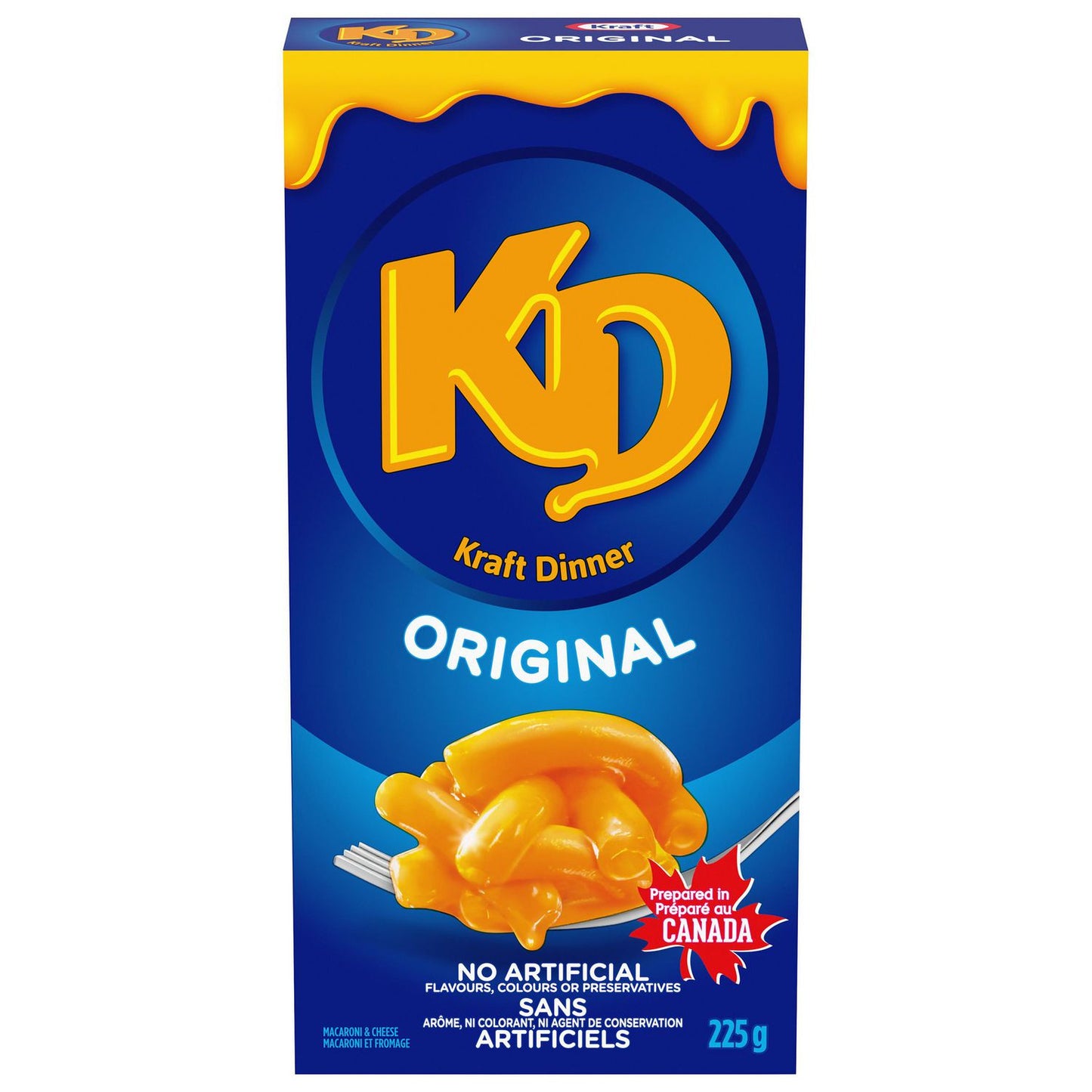 Kraft Dinner Original Macaroni & Cheese 225 g
