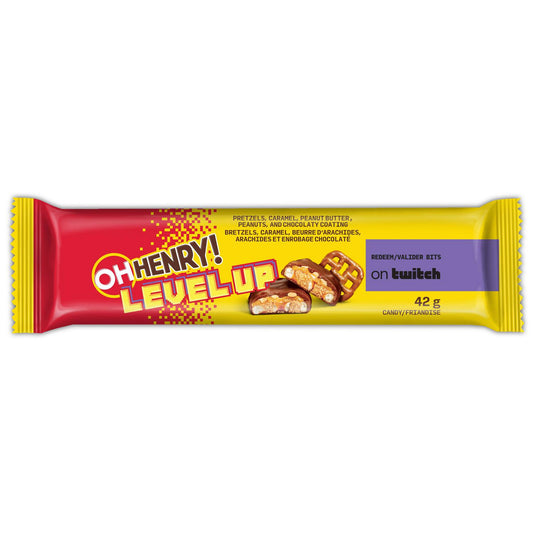 OH HENRY! LEVEL UP Single Candy Bar
