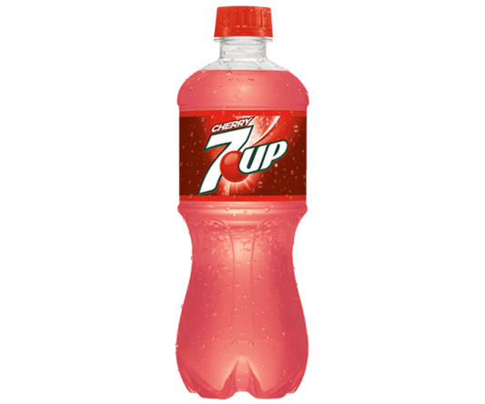 7up Cherry Bottle - 591mL