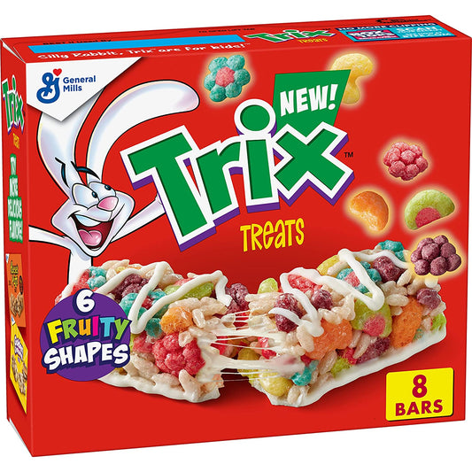 Trix Breakfast Cereal Treat Bars, Snack Bars, 8 ct