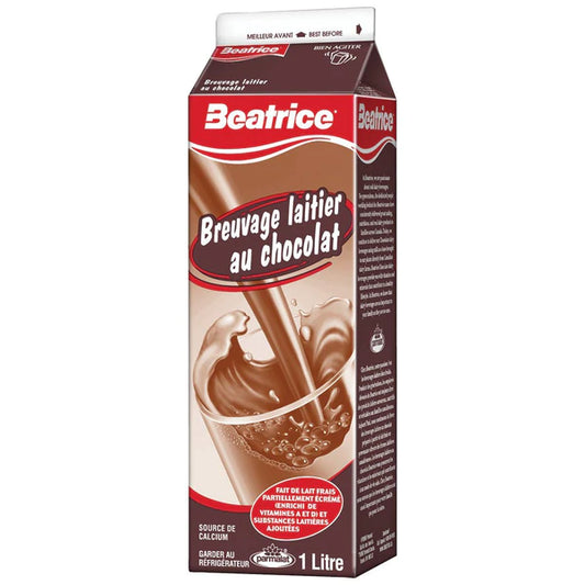 Beatrice 1% Chocolate Milk 1 L Carton