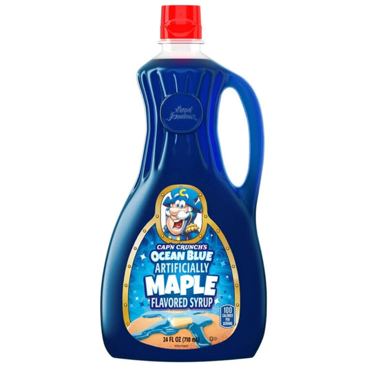 Cap'n Crunch's Ocean Blue Maple Flavoured Syrup - 24oz