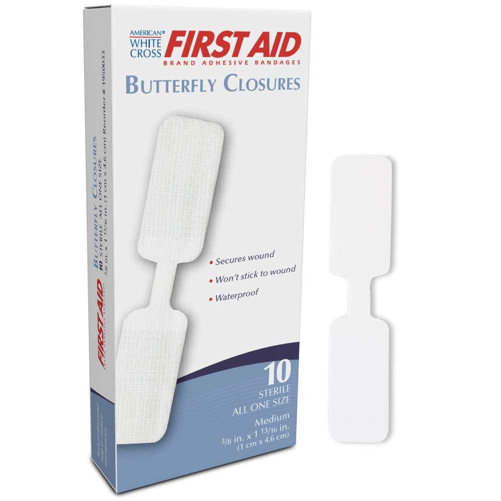 First Aid Butterfly Closures