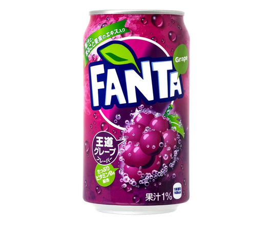 Fanta Grape Can – Japan