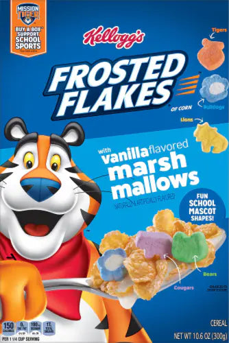Frosted Flakes With Vanilla Marshmallows