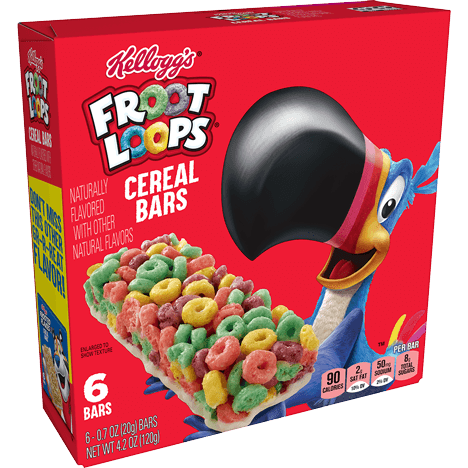 Kellogs Froot Loops Cereal Bars