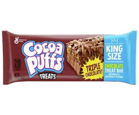 General Mills Cocoa Puffs Chocolate Treat King Size