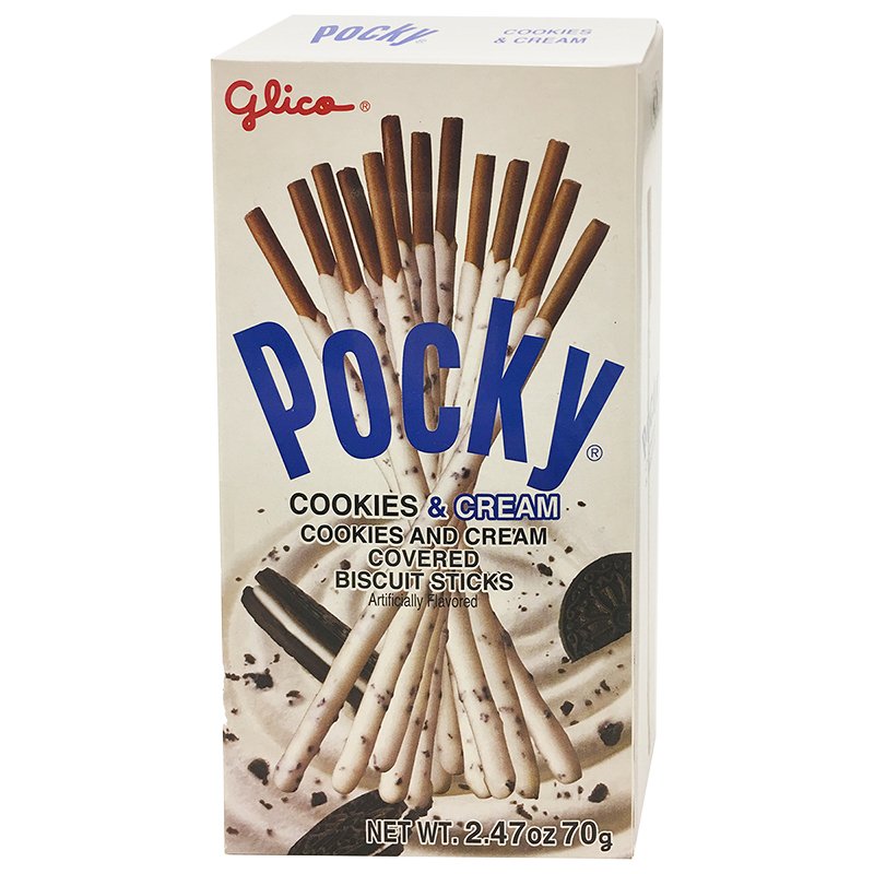 Glico Pocky Cookies & Cream - 70g