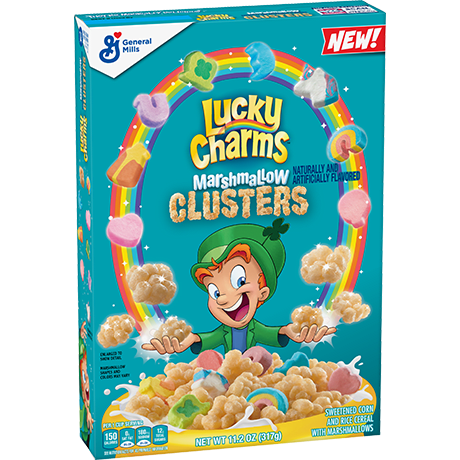 Lucky Charms Marshmallow Clusters Family Size