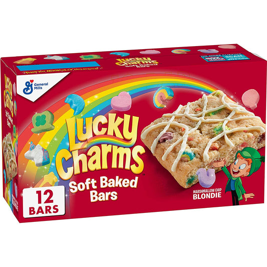 Lucky Charms Soft Baked Bars