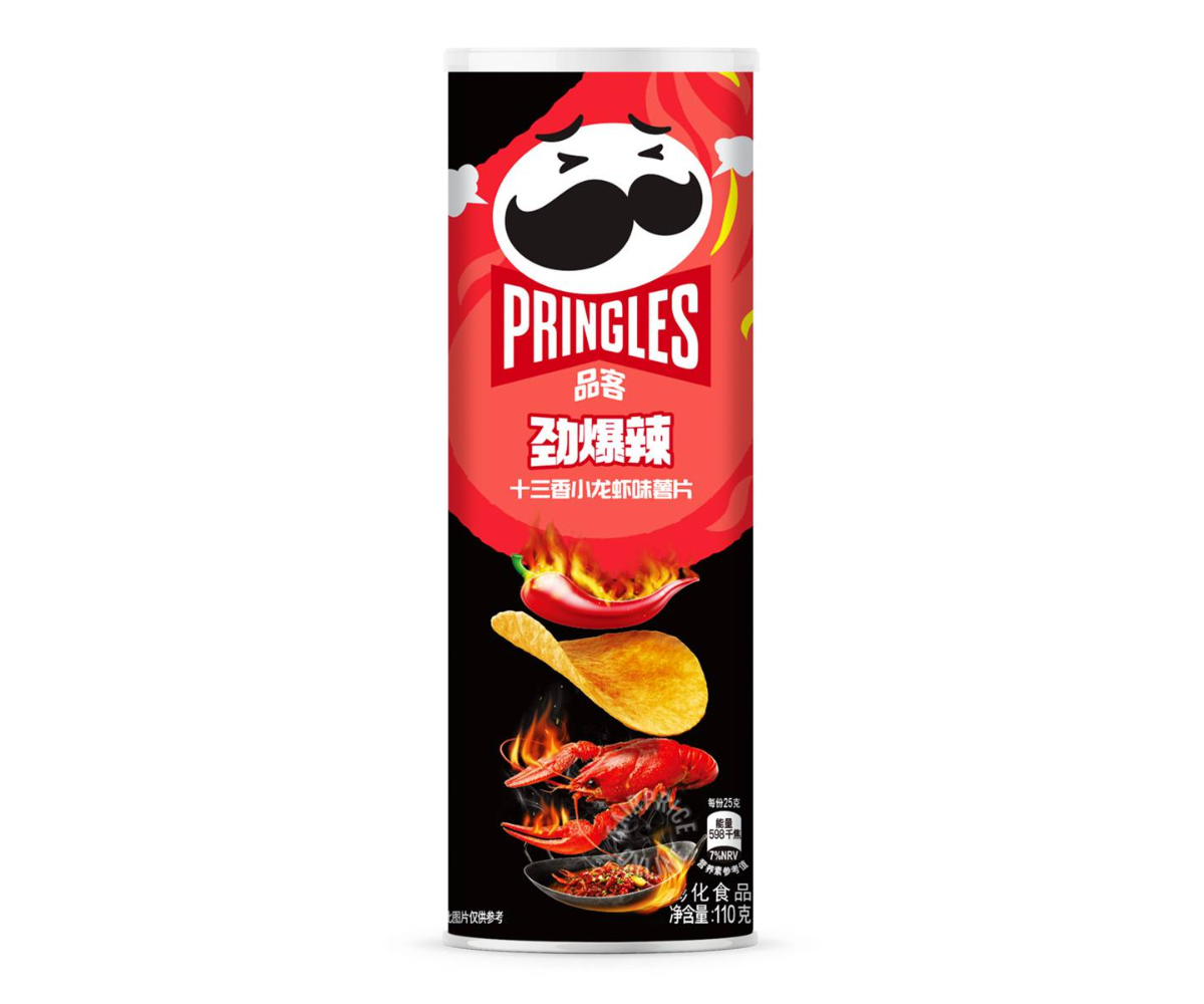 Pringles Scorchin’ Spicy Crayfish – Chinese