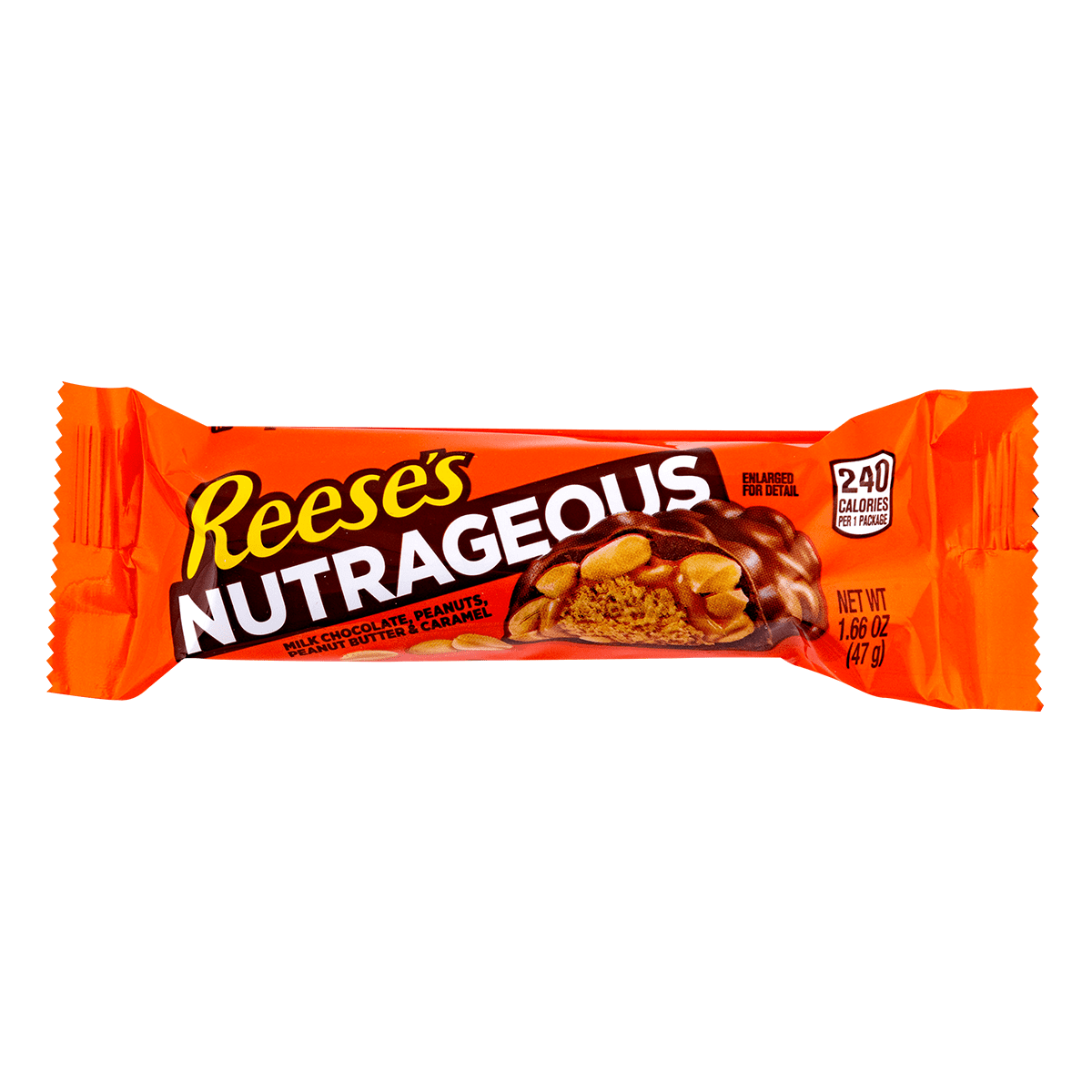Reese’s Nutrageous Milk Chocolate Peanuts Peanut Butter & Caramel - 47g