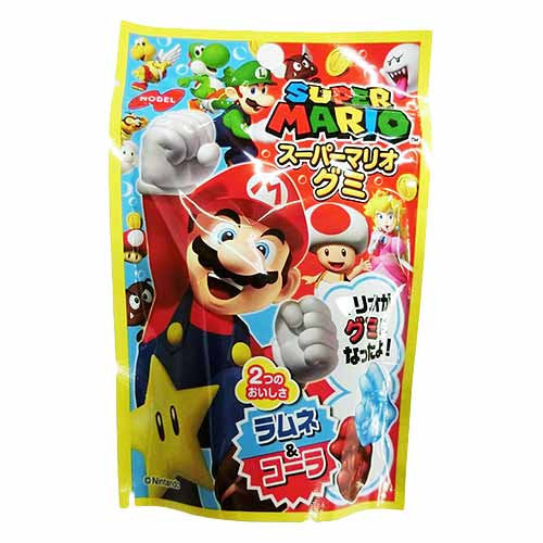 Super Mario Gummy - Ramune & Coke