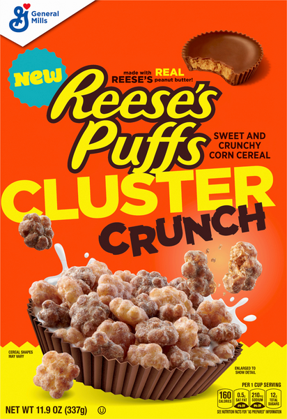 Reese's Puffs Cluster Crunch Cereal