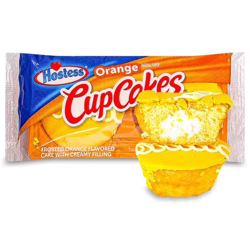 Hostess Orange Cupcakes-2 Packs