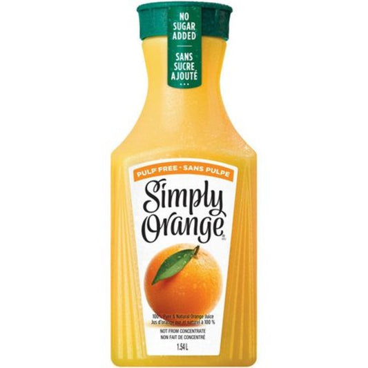 Simply Pulp Free Orange Juice - 1.54L