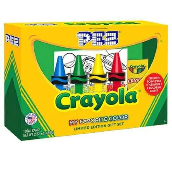 PEZ Crayola Limited Edition Gift Set