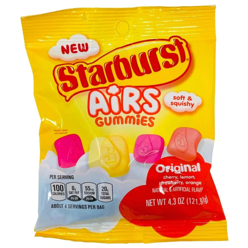 Starburst Airs Gummies Original - 4.3oz