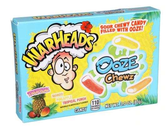 Warheads Tropical Ooze Chewz Theater Box